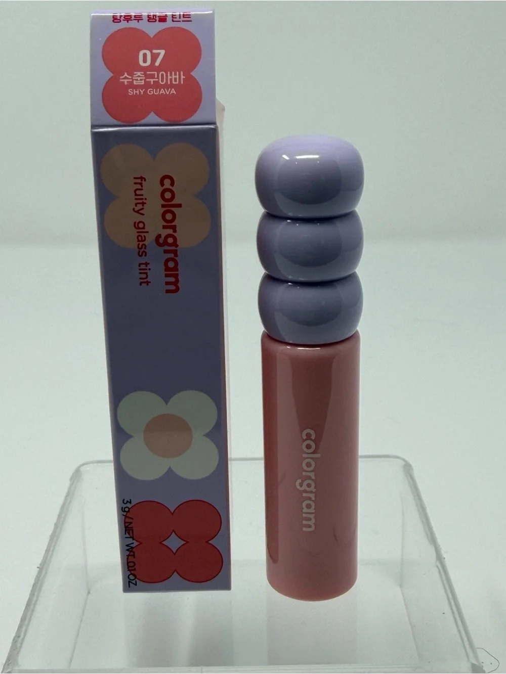 Colorgram Fruity Glass Tint Lipstick - Shy Guava NIB